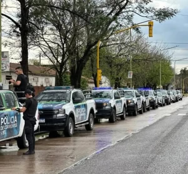 Megaoperativo policial en Corrientes terminó con más de 50 detenidos