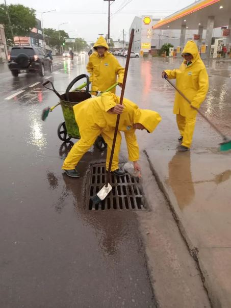 La ciudad está normalizada pese a los 150 milímetros de lluvia registrados en dos días