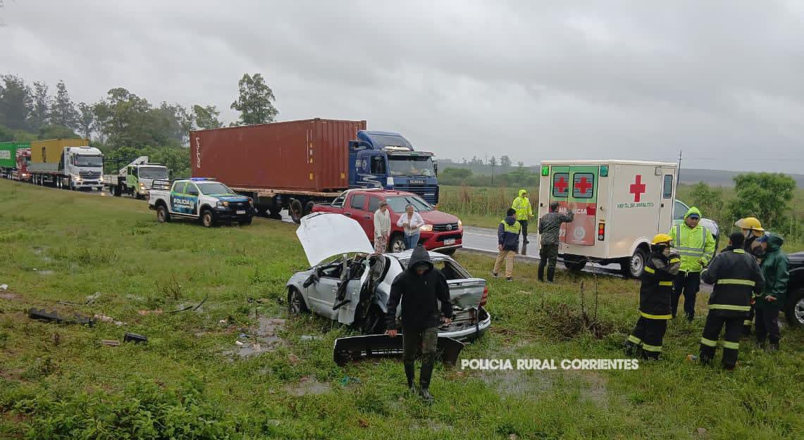 Desiderio Sosa: un bebé murió tras un despiste sobre la RN 14