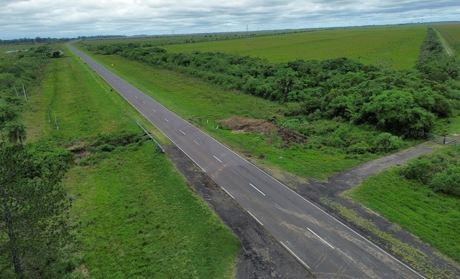 Vialidad Provincial concluyó los trabajos sobre la Ruta N° 12