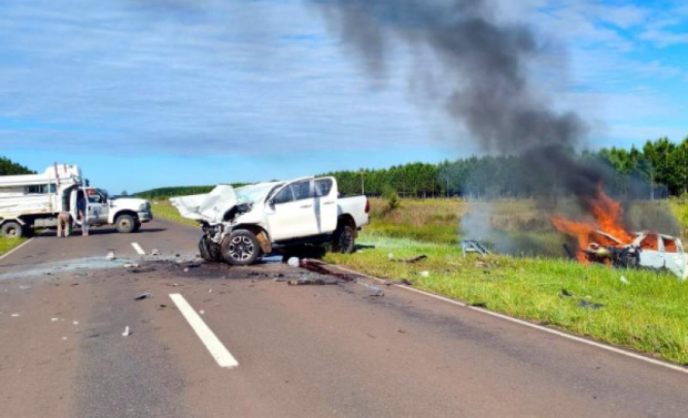 Madre e hijo: quienes eran los paraguayos fallecidos en Ruta 12